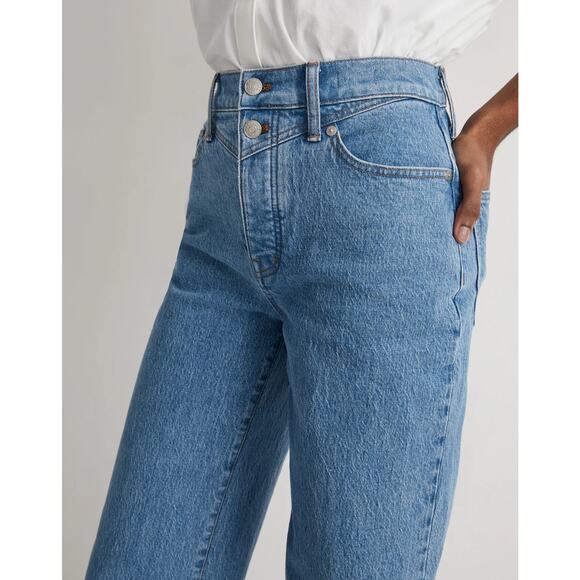 Madewell The Perfect Vintage Wide-Leg Jean in Harding Wash Size 29 NWOT - Picture 4 of 13